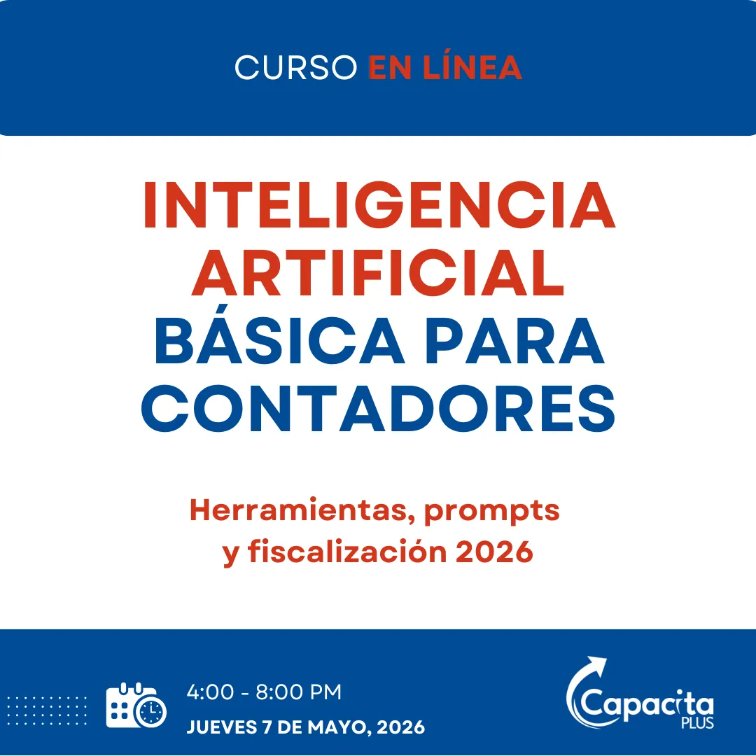 Inteligencia Artificial básica para Contadores: Herramientas, prompts y fiscalización 2026